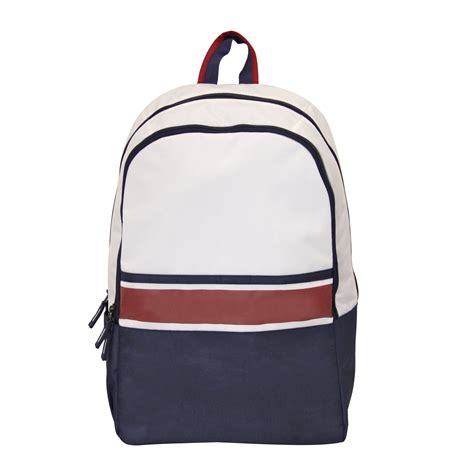 White-Navy Backpack – creaworldwide