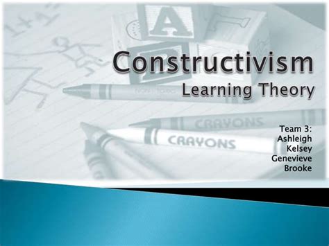 Constructivism Learning Theory 的图像结果