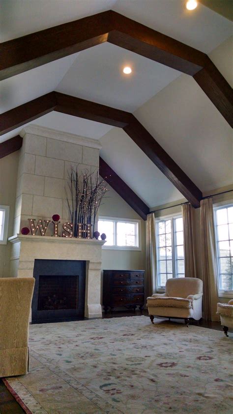 Wood Beams With Vaulted Ceiling Ideas