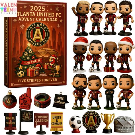 Atlanta United FC Five Stripes Forever 2025 Advent Calendar ...