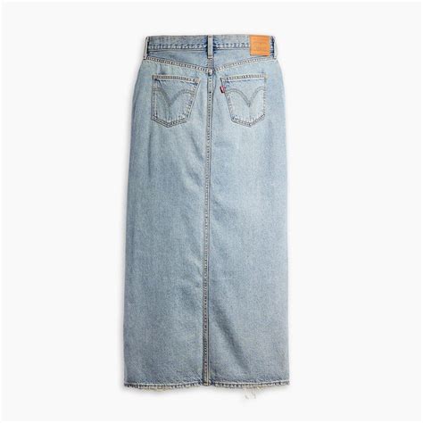 Levis Women's Ankle Column Denim Skirt | Sports Direct