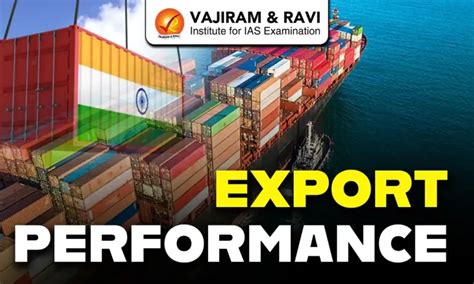 India’s Export Performance, Growth, Exports, Development