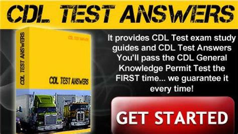 CDL Permit Test Study Guide 的图像结果