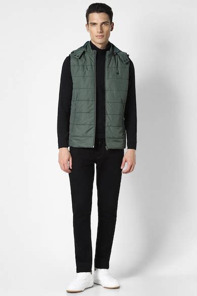 Buy Men Green Solid Casual Jacket Online - 951961 | Peter England