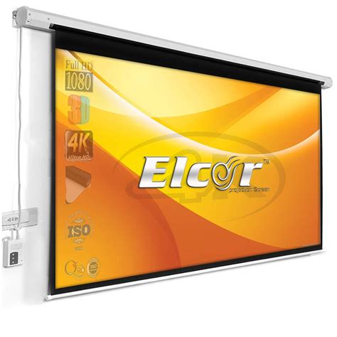 ELCOR lite Series Motorized Projector Screen (180-Inch | 4:03) Ratio ...