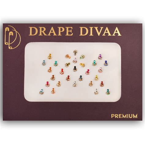 Buy Latest Design Stone Bindi - DD-R1-832D | Drape Divaa