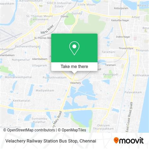 How to Get to Velachery Railway Station Bus Stop in Mambalam Gundy by ...