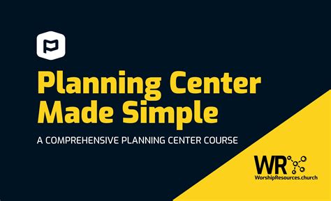 WorshipResources.church | Planning Center Integrations
