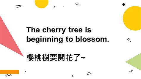 英文每日一句: cherry