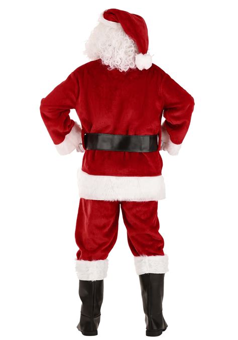 Deluxe Red Santa Claus Adult Costume