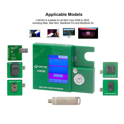 UFIX U-BOS2 DATA ASSISTANT FOR MACBOOK UEFI & BIOS DATABASE READ WRITE