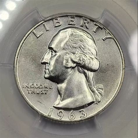 1963-D Silver Washington Quarter PCGS MS-66 - Old Pueblo Coin