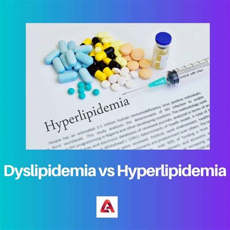 Dyslipidemia vs Hyperlipidemia: Difference and Comparison
