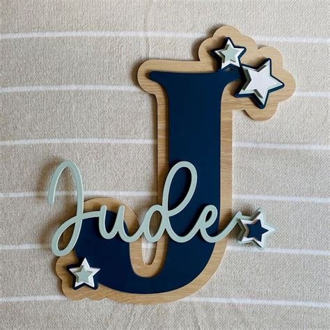 Born Wooden Letters