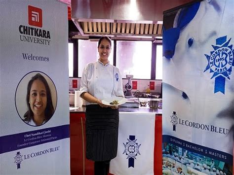 Chitkara University hosts a culinary demonstration with Chef Sambhavi ...