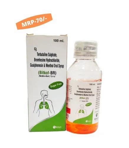 cough syrup & anti cold preparation - Bitkof Br Syrup(Terbutaline ...