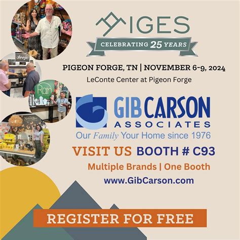 Gib Carson at IGES Pigeon Forge 2024, LeConte Center at Pigeon Forge, 6 ...