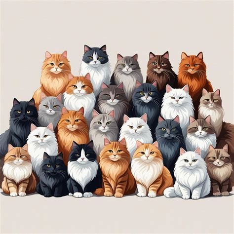 10 Fluffy Cat Breeds for Cuddle Lovers
