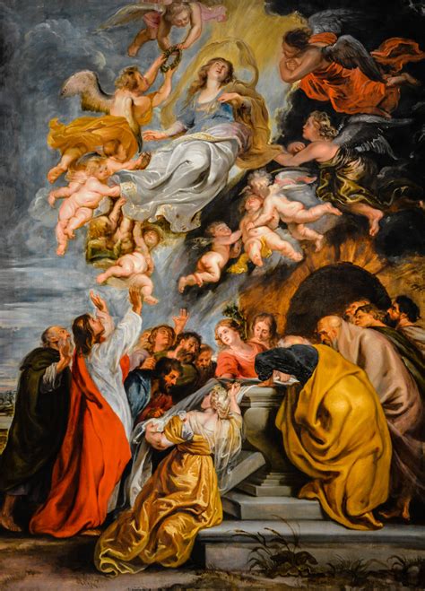 Peter Paul Rubens - The Assumption of the Virgin at National Art ...