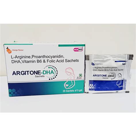 ARGITONE-DHA Sachets Wudroz Pharmaceuticals