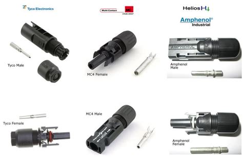 Image result for Multable Solar Panel Connector Types