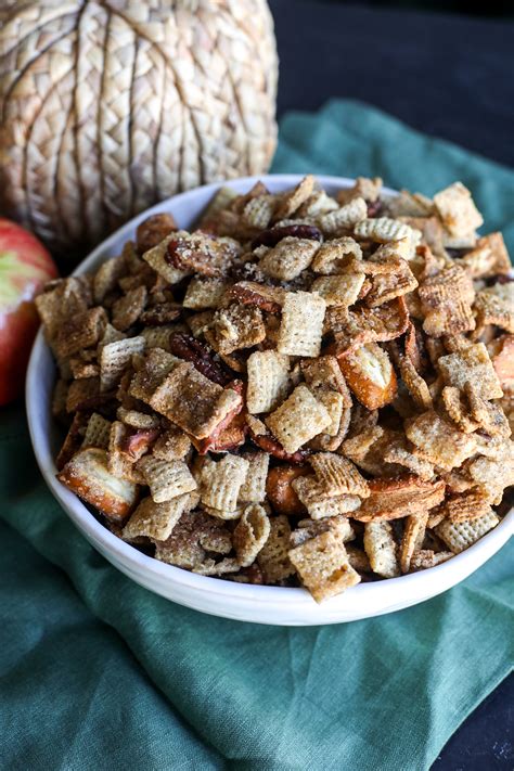 Apple Cinnamon Chex Mix - Little Bits of Real Food