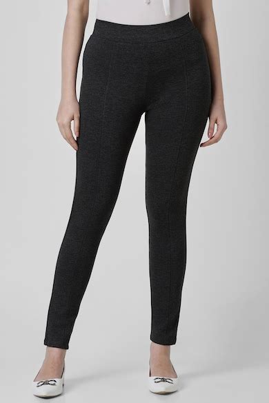 Buy Women Grey Solid Formal Regular Fit Trousers Online - 39624256 ...