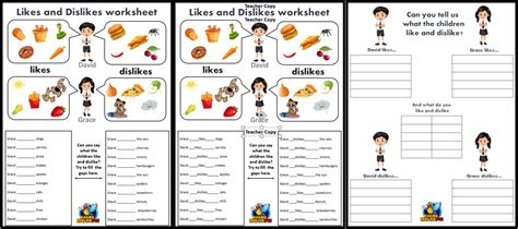 Like Dislike Worksheet 的图像结果