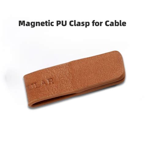 AUDIOCULAR Pure Leather Magnetic Cable Tie Organizer – Concept Kart