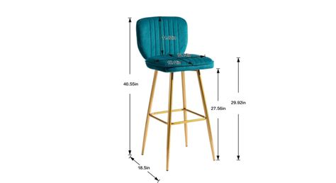 RAFAEL BAR STOOLTEAL