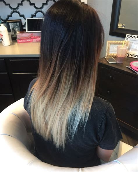 Pin by MaryAnn Smasal on Hair! | Blonde hair tips, Black roots blonde ...