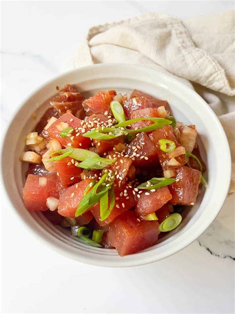 Hawaiian Ahi Poke - Meghan It Up