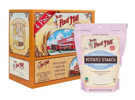Bob's Red Mill Potato Starch, Resealable Stand up Bag, 22 ounce (Pack ...