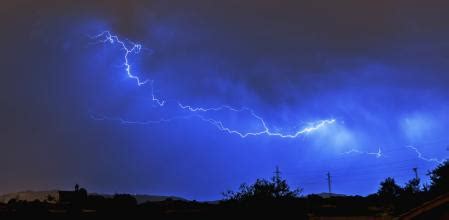 Espectacular noche de tormenta eléctrica