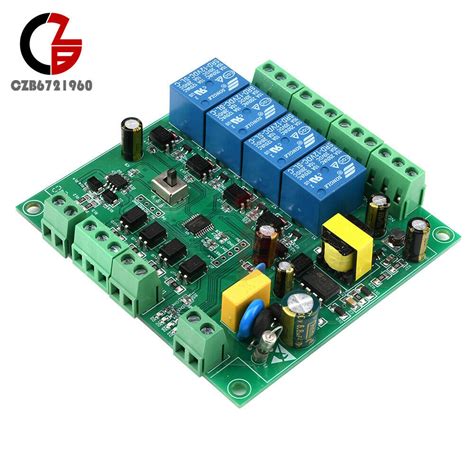 AC220V RTU 4-Way Relay Module Module Isolation Sensor Control RS485/TT