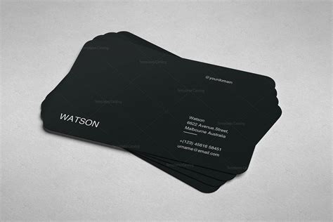 Plain Business Card Template 的图像结果