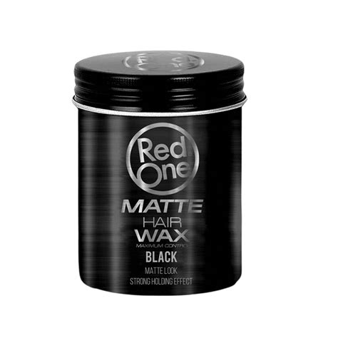 RedOne Hair Wax Matte Look Black 100ml | Red One Australia
