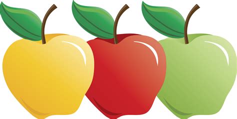 Red apple clipart – Clipartix