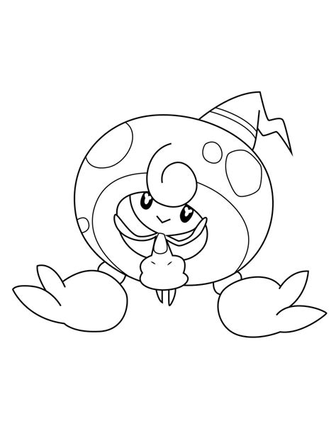 Hattrem Pokemon coloring page - Download, Print or Color Online for Free