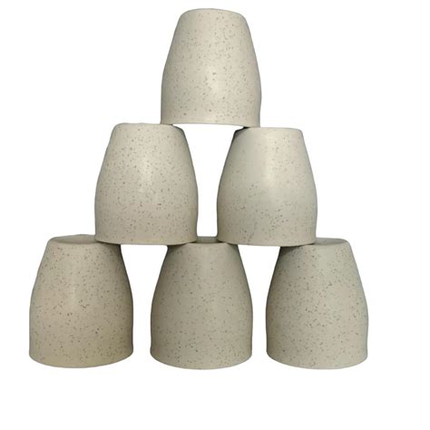 Buy Ceramic Coffee Kulhad Cup Set of 6 Microwave Safe/Tea Cup Coffee ...