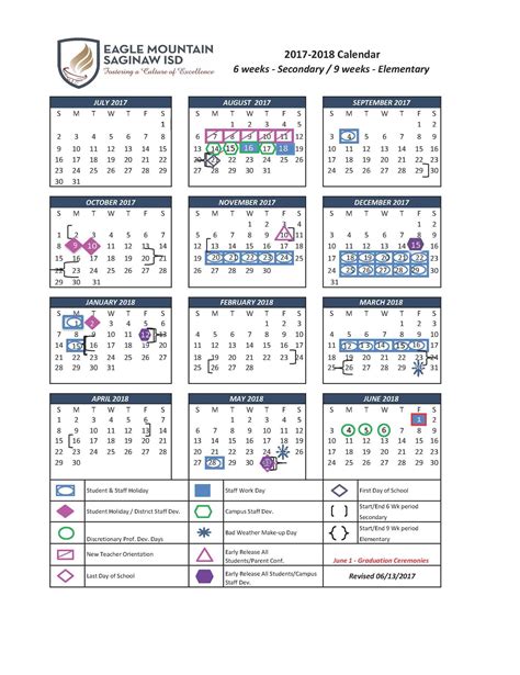 Attached is the revised... - Eagle Mountain-Saginaw ISD