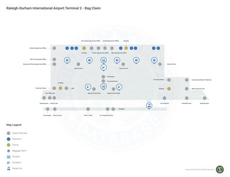 Raleigh-Durham International Airport (RDU) | Terminal 2 | Level 1