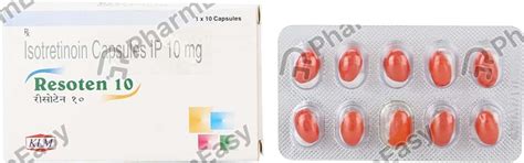 Resoten 10 MG Capsule (10): Uses, Side Effects, Price & Dosage | PharmEasy