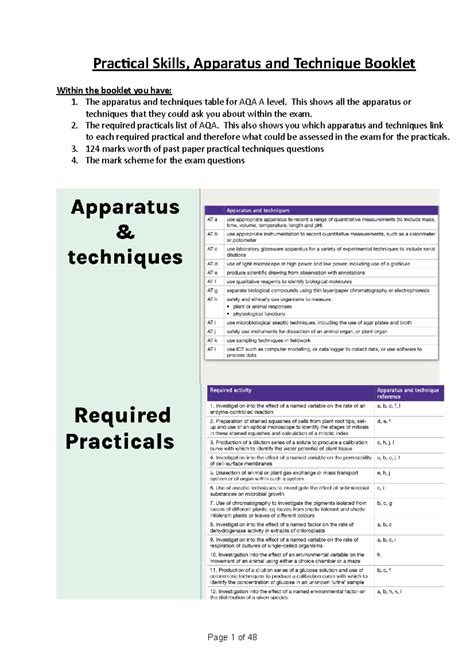 Practical-Techniques-Booklet-qm1hek - Practical Skills, Apparatus and ...