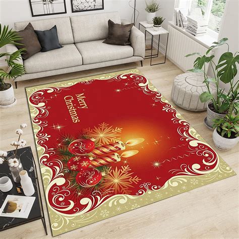Amazon.com: ZRCWXFP Christmas Area Rug 3x5ft Christmas Sign Romantic ...