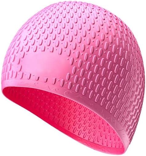 Buy First Lens Silicon Bubble Dot Swim Cap, Swimming Cap for Long ...