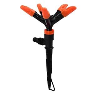 OUTO Automatic Garden Sprinkler 360 Degree Rotating Adjustable 5 Arm ...