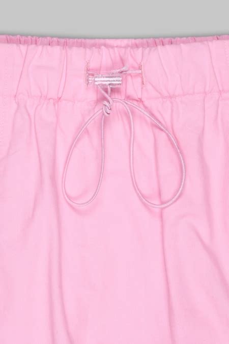 Pink Solid Above Knee Length Festive Girls Regular Fit Skirts - Selling ...