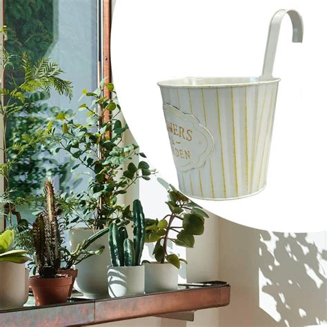 ⚡️Buy Maxbell Metal Hanging Flower Pot Garden Decoration Outdoor ...