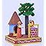 Buy Andhra Hand Crafts Kondapalli Wood Dasavatharams Statue, Standard ...